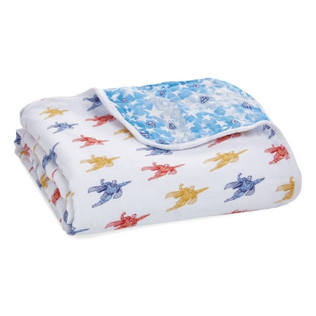 UPC: 0842332148599 | aden + anais essentials muslin blanket Superman – Super Pop