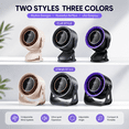 thumbnail image 4 of Mini Desktop Fan with USB Direct Plug, Compact Personal Cooling Fan for Office Bedroom Travel, No Battery Quiet Operation, 4 of 4
