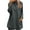 Solid, variant on Women's Short Style Zipper Hoodie Pocket Long Sleeve Solid Fall Casual​​