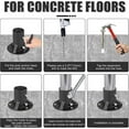 thumbnail image 3 of Stainless Steel Pool Ladder Mount Bracket - Flange Installation Kit for Safety Accessories, 3 of 4