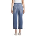 thumbnail image 4 of EV1 from Ellen DeGeneres Allie Wide Leg Front Tie Jeans Women's, 4 of 6