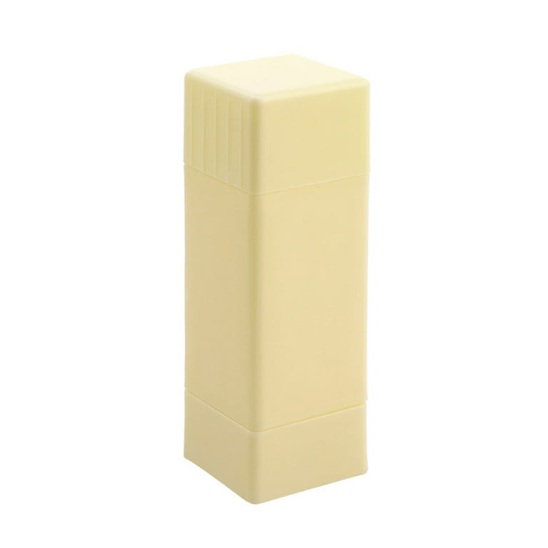 Yuhoo Butter Dispenser, Handheld Reusable Butter Stick Holder with Lid  Rotable Corn Butter Spreader Easy Spreads on