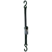 STAR BRITE Tie Down with S/S Ratchet with Coated "S" hooks