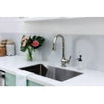 thumbnail image 5 of KOHLER Artifacts® Pull Down kitchen sink faucet with Single Hole Install and lever handle, and 3-function sprayhead featuring Sweep(R) and BerrySoft(R) spray, K-99261-BL, 5 of 7