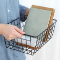 thumbnail image 3 of Pompotops Iron Wire Storage Basket Organizer Bath/Kitchen/Laundry Rooms Multi-Purposes, Home Savings!, 3 of 9