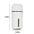 thumbnail image 3 of Humidifiers for Bedroom Usb Color Light Humidifier, Large Capacity 320Ml Quiet Cold Fog Humidifier, Suitable for Bedroom and office, Car, Easy to Cleancool Mist Humidifiers, 3 of 9