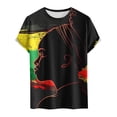 thumbnail image 4 of Tops para hombre, blusas y camisas de manga corta con cuello redondo para hombre Camisa de manga corta estampada para hombre Top/camisa de manga corta con cuello redondo Tops para hombre, 4 of 4