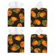 thumbnail image 2 of Fotbe Orange Pumpkin Porta Pañuelos Decorativo de Cuero, Caja Cuadrada Moderna para Pañuelos Faciales, Organizador y Dispensador 5x5x5'', 2 of 7