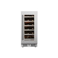 thumbnail image 2 of Landmark L3015ui1w-Rh 15" Wide 23 Bottle Capacity Single Zone Wine Cooler - Stainless, 2 of 7