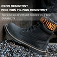 thumbnail image 6 of Tanleewa Leather Steel Toe Work Boots for Men Non-Slip Safety Shoes, 6 of 10