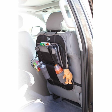 Prince Lionheart Backseat Organizer & Kickmat, Brown