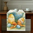 thumbnail image 2 of Binwennn Table Decorations for Dining Room Christmas Easter Table Runner Linen Bunny Print Home Tablecloth Holiday Party Table Decoration Tablecloth Mat F, 2 of 5