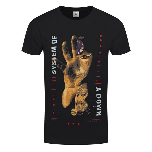 System Of A Down - Camiseta Faraón para Adultos Unisex (Negro)