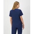 thumbnail image 4 of Hanes Comfort Fit Scrubs Women's Scrub Top Athletic Navy 3XL, 4 of 9