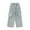 #05, variant on BULLPIANO Girls Jeans Elastic Wasit Wide Leg Pants Kids Jeans Hem Denim Pants 6-16 Years