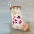 thumbnail image 2 of 3 piezas de medias navideñas, colgantes, adornos, Papá Noel, muñeco de nieve, alce, calcetines, bolsa de regalo 15*30*20cm, 2 of 5