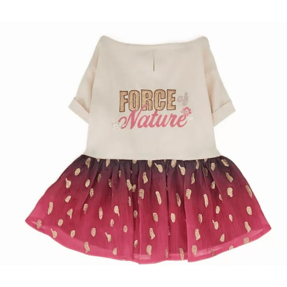 YOULY The Diva Force of Nature Dog Dress - 3XL