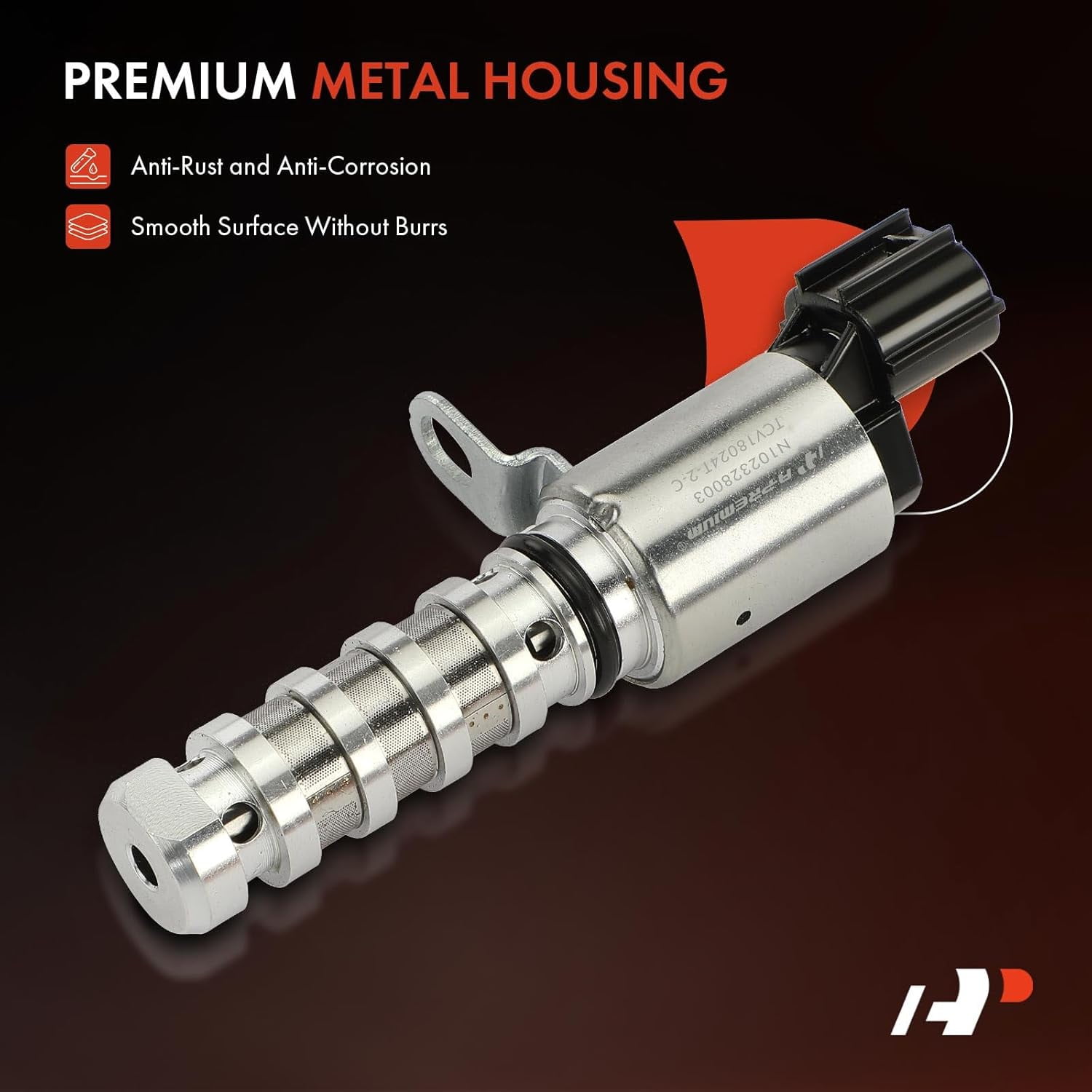 A-Premium 2-PC Intake & Exhaust Engine Variable Valve Timing (VVT) Solenoid Compatible with Hyundai & Kia Models - Elantra, Accent, Kona, Sonata, Tucson, Forte, Optima, Rio, Seltos, Soul - L4 1.6L