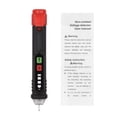 thumbnail image 3 of HABOTEST HT90 Non-contact AC Voltage Detector Portable Intelligent Test Pen 12V/48V～1000V Dual Sensitivity Test Pencil Pen Shaped Volt Tester with Flashlight, 3 of 8