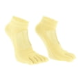 thumbnail image 2 of Unique Bargains 1 Pair Yoga Five Toe Socks Durable Closed Socks for Women Yellow, 2 of 6