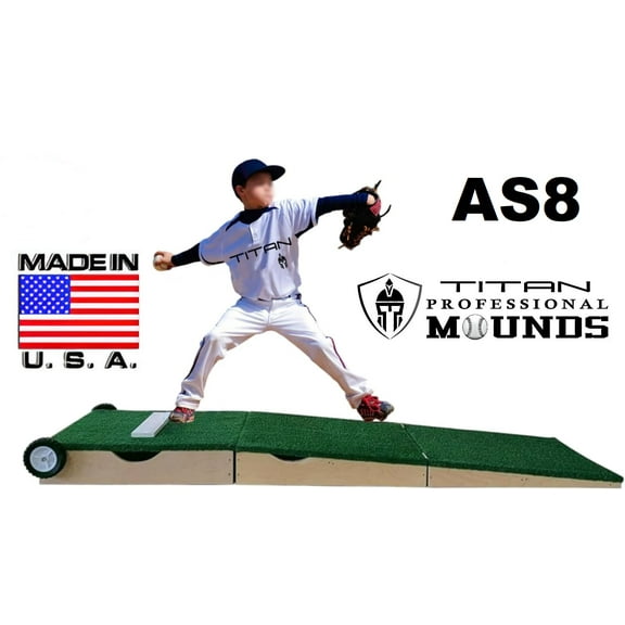 Titan Professional Mounds AS8 8" Portable Youth Baseball Pitching Mound