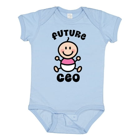 

Inktastic Future CEO Girls Baby Bodysuit