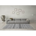 thumbnail image 3 of Ahgly Company Indoor Rectangle Abstract Gray Modern Area Rugs, 6' x 9', 3 of 4