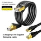thumbnail image 4 of Cable de red portátil Kearding chapado en oro alta velocidad 10m, 4 of 6