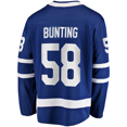 thumbnail image 2 of Michael Bunting Maple Leafs de Toronto LNH Fanatics Breakaway Chandail Domicile, Grand, 2 of 3