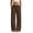 Brown #006, variant on Wide Leg Sweatpants for Women Winter High Waisted Baggy Sweat Track Pants Drawstring Casual Pants with Pockets L