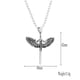 thumbnail image 4 of Collar de material acero Inoxidable con Cadena para Hombre con Diseños de ángel, 4 of 9
