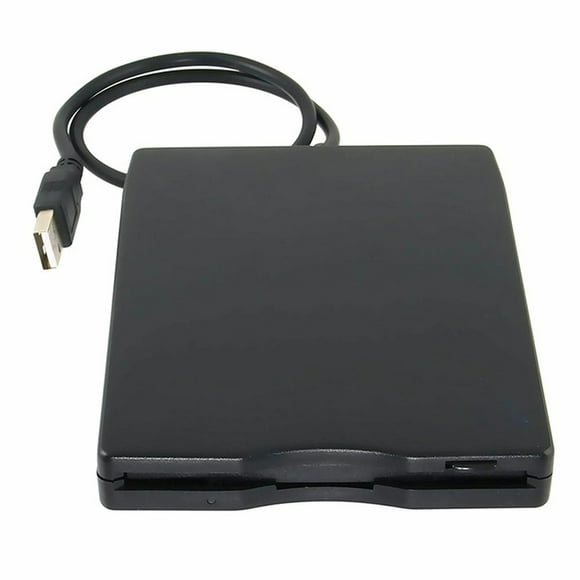 Lecteur de Disquettes USB 3,5 Pouces Lecteur de Disquettes Externe Portable 1,44 MB FDD USB Plug And Play pour PC Windows