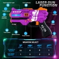 thumbnail image 2 of Set de pistolas láser IJO Laser Tag con pantalla LED digital de puntuación, 2 of 7