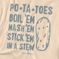 thumbnail image 2 of Lord Of The Rings T-Shirt The Taters Unisex Graphic Tee for Men & Women, 2 of 7