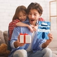 thumbnail image 4 of 24Pcs Happy Fathers Day Cards with Envelopes and Stickers Party Supplies, Blue, 4 of 4