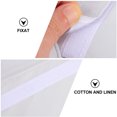 thumbnail image 3 of IFANLANDOR Large Capacity Bedside Caddy for Hospital Beds Grey Oxford Cloth 1Pack, 3 of 8