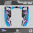 thumbnail image 2 of Kalair GFX Graphics Kit for Honda ATV TRX 300EX (1993-2006) Shred Series, 2 of 5