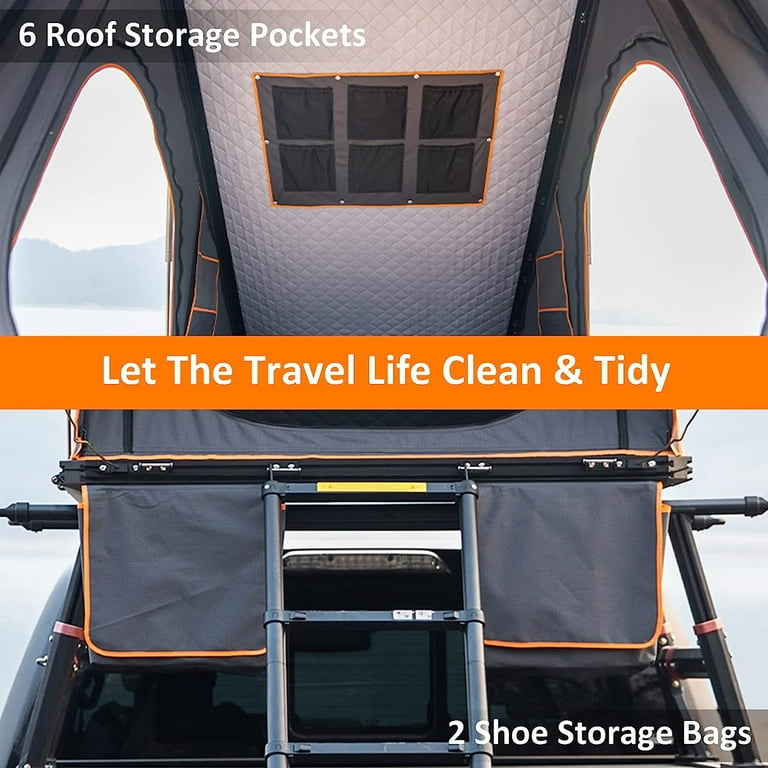 Roof top top tent accessories
