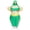 Green Girl, variant on Halloween Funny Inflatable Costume Cosplay Cool Handsome Inflatable Dragon Cartoon Dragon Funny Gift Halloween Cosplay Dress Up,Height 4'11"-6'3",Red