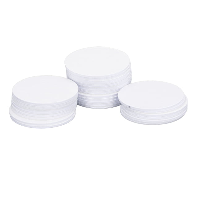 NFC Cards, Round 50Pcs PVC Large Memory Storage NFC Tags Fast Information Reading Waterproof Adhesive for Daily Use
