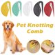 thumbnail image 3 of Peine abierto para nudos de mascotas, para quitar el pelo de los gatos y cachorros, recortador de acero, accesorios de TPR, peine para perros, tijeras de peluquería canina, Y7A6, 3 of 6