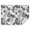 Pioneer Flower Floral, variant on Pioneer Flower Floral Print Pattern Rectangle Tablecloth 60"x84",Waterproof Polyester Rectangle Table Cloth, Wipeable Spillproof Polyester Tablecloth for Dining, Camping, Indoor and Outdoor