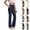 Black, variant on Efsteb Dress Pants for Women Business Pants High Waist Yoga Pants FlareTrousers Dressy Casual Work Pant Slacks for Women (Black,L)