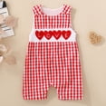 thumbnail image 2 of Kogui Baby Clothes Boy Baby Boy Girl Romper Infant Short Sleeve Romper T-Shirt Bodysuit Top 0 3 6 9 12 18 24 Months (Red,18-24 Months), 2 of 9