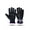 Purple, variant on Pink & Silver Butterfly in a White Graphic Embroidered Leather Gloves Full Finger Glove