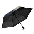 thumbnail image 2 of FORMRS Travel Umbrella Folding Auto Open Close Windproof Rain UV Protection, Colorful Goldfish, 2 of 8