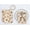 Beige, variant on PurpleEssences Maple Leaves Cloth Napkins Set of 4, 18"x18" Dinner Napkins - Maple Leaves