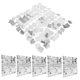thumbnail image 5 of KALLORY 6Ud De Pared Con Paneles Plateados De Lentejuelas Para Hogar, 5 of 8