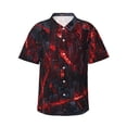 thumbnail image 1 of Fotbe Cyberpunk Cityscape Lights Camisa Hawaiana para Hombre Unisex – Camisa Casual de Verano con Botones de Manga Corta de Algodón y Lino,Small, 1 of 7
