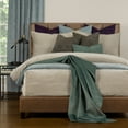 thumbnail image 4 of SIScovers Mixology Padma 7 Piece Bedcap Comforter Set Harbor Grey King Polyester 7 Piece Mid-Century Modern,Modern & Contemporary,Casual, 4 of 5